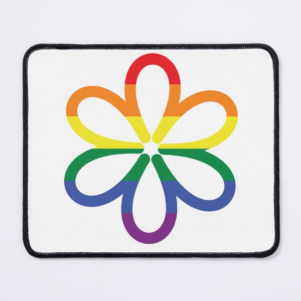 Item preview, Minimalist Rainbow Flower Graphic Retro Floral Line Art designed and sold by SolutionsArt.