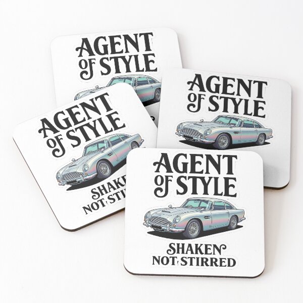 Item preview, Vintage Agent Of Style Shaken Not Stirred British GT Car designed and sold by EKHOAISTORE.