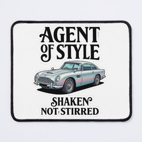 Item preview, Vintage Agent Of Style Shaken Not Stirred British GT Car designed and sold by EKHOAISTORE.