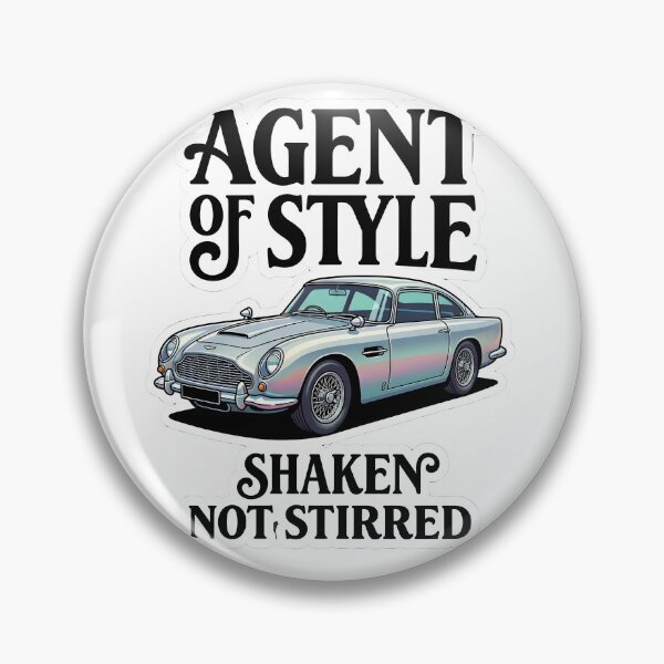 Item preview, Vintage Agent Of Style Shaken Not Stirred British GT Car designed and sold by EKHOAISTORE.