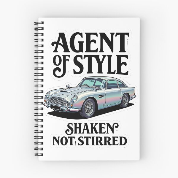 Item preview, Vintage Agent Of Style Shaken Not Stirred British GT Car designed and sold by EKHOAISTORE.