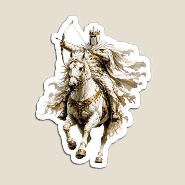 Item preview, The White Horse of the Apocalypse — Revelation | The First Horseman designed and sold by DBM Photo Art 1.