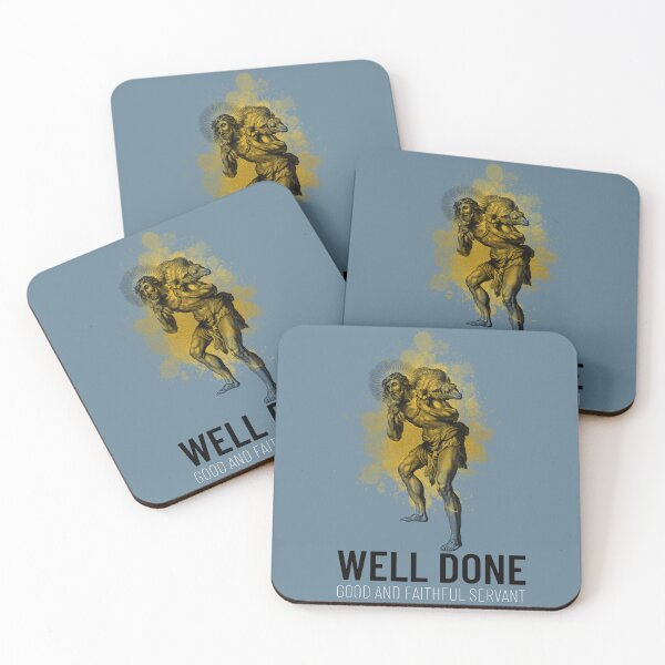 Item preview, Well Done Good and Faithful Servant designed and sold by GalushaGraphics.