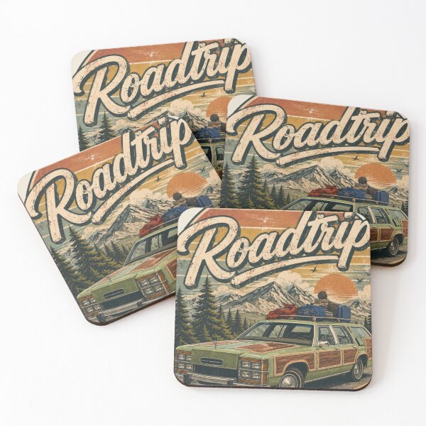 Item preview, Retro Roadtrip truckster Wagon Vintage Travel Adventure Shirt designed and sold by 18 Life Outlaw.