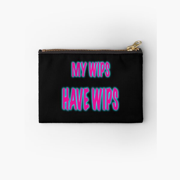 Item preview, My WIPs Have WIPs – Funny Knitting Neon Text Shirt, Crochet Humor Tee, Craft Chaos Gift designed and sold by ArtyWares.