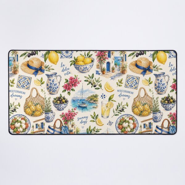 Item preview, Mediterranean Summer Pattern designed and sold by Aramdesing.
