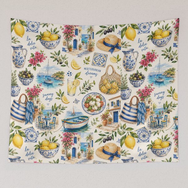 Item preview, Mediterranean Summer Pattern designed and sold by Aramdesing.