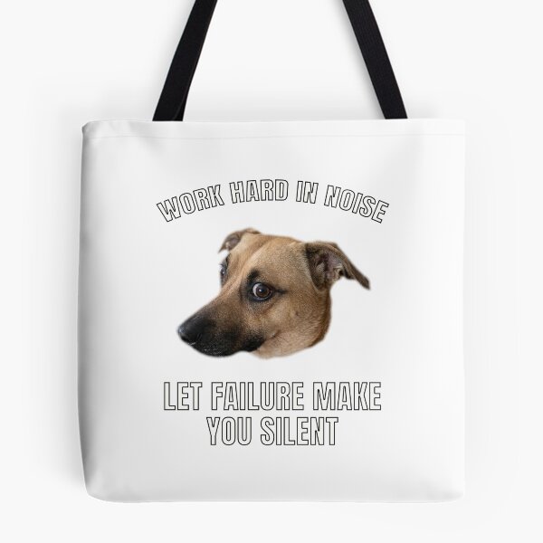 Item preview, Work Hard In Noise, Let Failure Make You Silent Funny designed and sold by Rascal Raccoon Apparel.