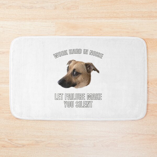Item preview, Work Hard In Noise, Let Failure Make You Silent Funny designed and sold by Rascal Raccoon Apparel.