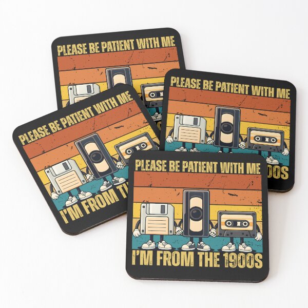 Item preview, Funny Floppy Disk, VHS, Cassette Retro Sunset - Please Be Patient With Me I'm From The 1900s designed and sold by legendaryskins.