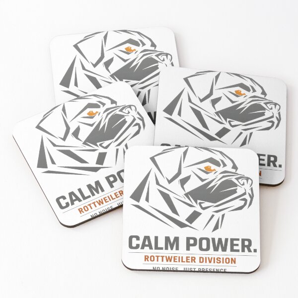 Item preview, Calm Power. Rottweiler Division — No Noise. Just Presence designed and sold by DogCar.