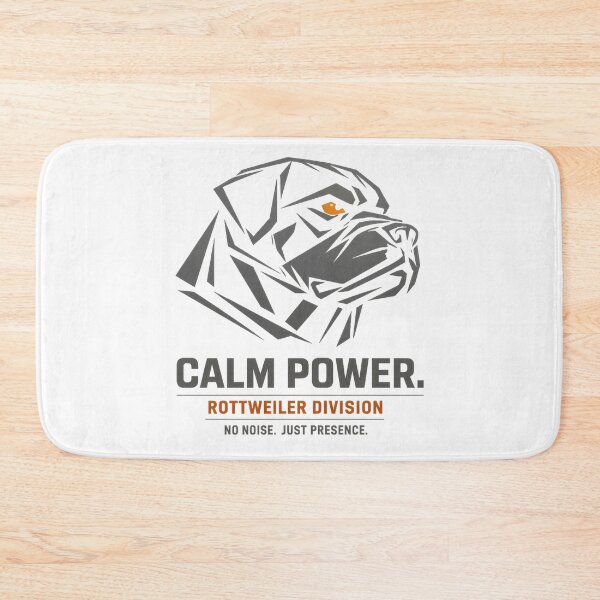 Item preview, Calm Power. Rottweiler Division — No Noise. Just Presence designed and sold by DogCar.