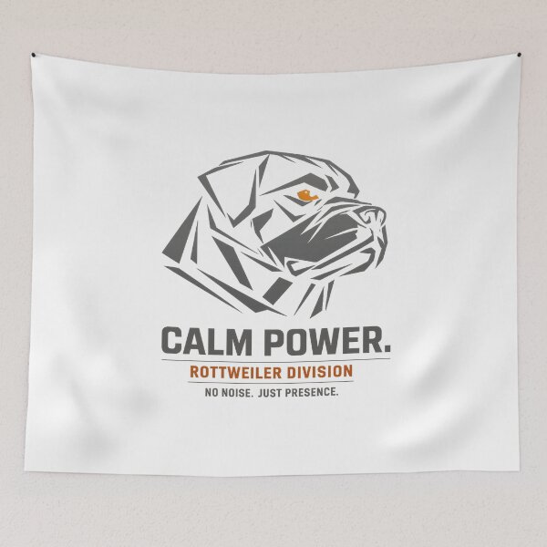 Item preview, Calm Power. Rottweiler Division — No Noise. Just Presence designed and sold by DogCar.