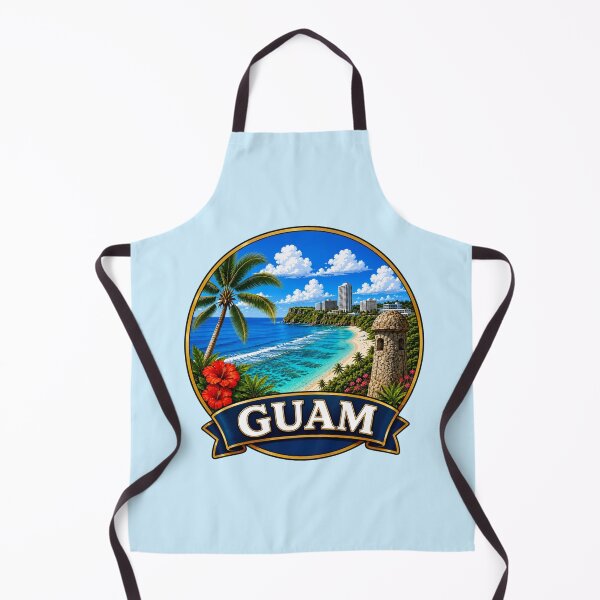 Item preview, Guam Tropical Coastline designed and sold by Myra365Art.
