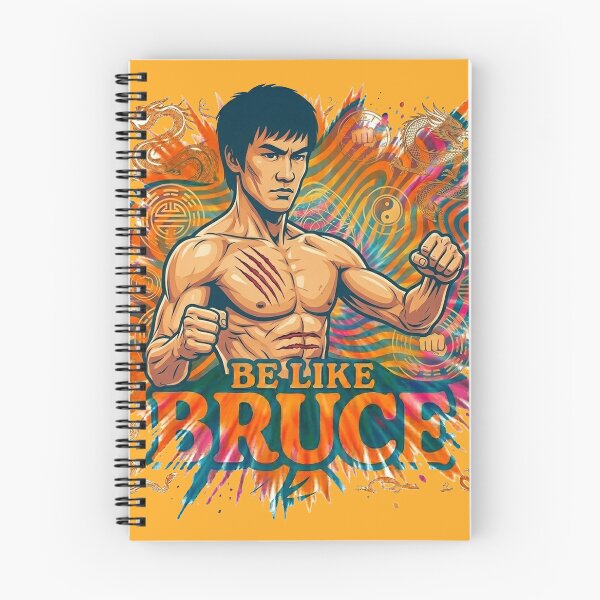Item preview, Be Like Bruce - Explosive Retro Tie Dye designed and sold by CleverCulture.