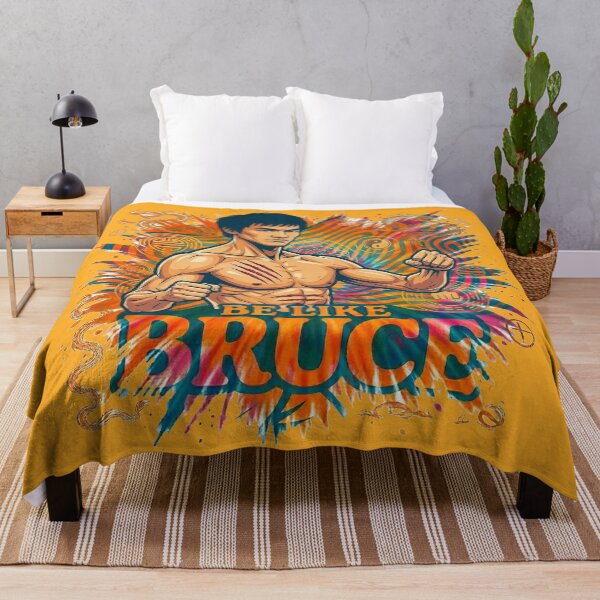 Item preview, Be Like Bruce - Explosive Retro Tie Dye designed and sold by CleverCulture.