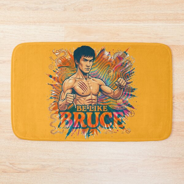 Item preview, Be Like Bruce - Explosive Retro Tie Dye designed and sold by CleverCulture.