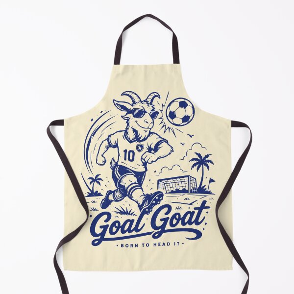 Item preview, Vintage Goal Goat Soccer Born To Head It designed and sold by 89shirts.