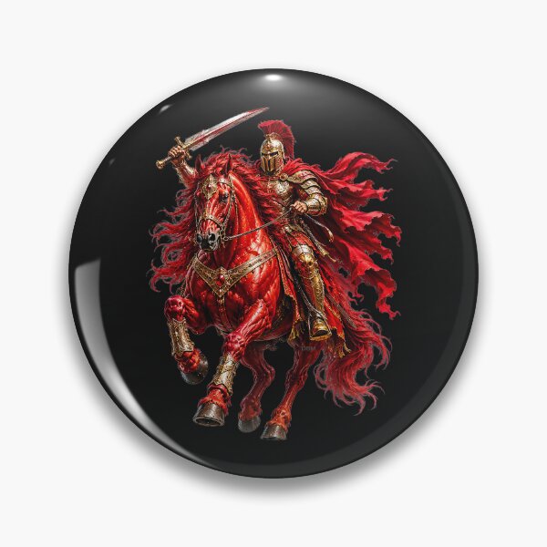 Item preview, The Red Horse of the Apocalypse — Revelation | The Second Horseman  designed and sold by DBM Photo Art 1.