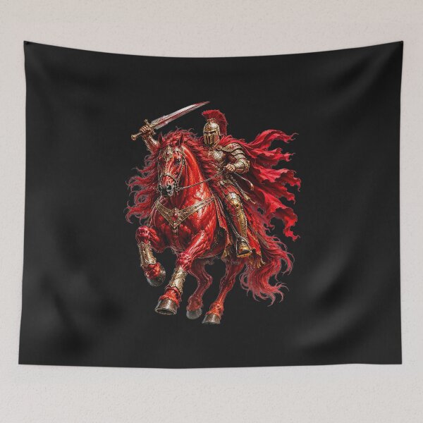 Item preview, The Red Horse of the Apocalypse — Revelation | The Second Horseman  designed and sold by DBM Photo Art 1.