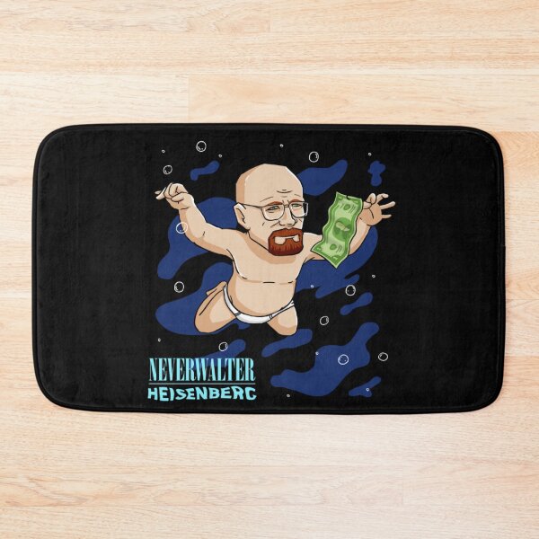 Item preview, NeverWalter Heisenberg - 90s Rock Album Sarcastic Mashup designed and sold by MrGlayga.