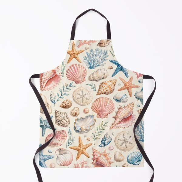 Item preview, Coastal Seashell Collection Pattern designed and sold by Aramdesing.
