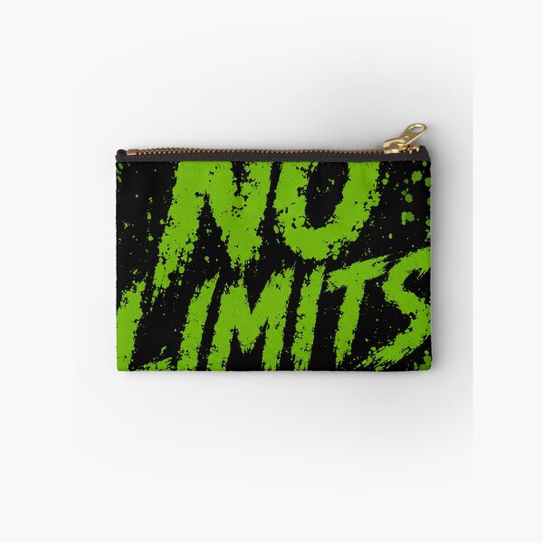 Item preview, No Limits Grunge Green Motivational Street Art Poster designed and sold by riki2365.