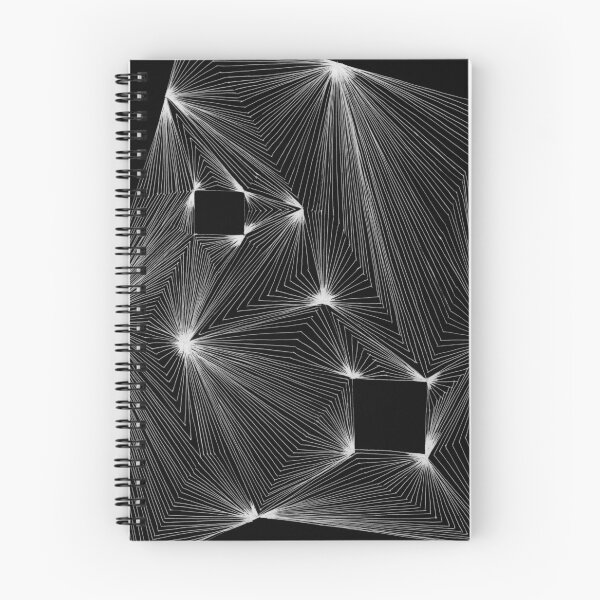 Item preview, Faceted Crystal Prism — Geometric Abstract Line Art designed and sold by SaharArtwork.