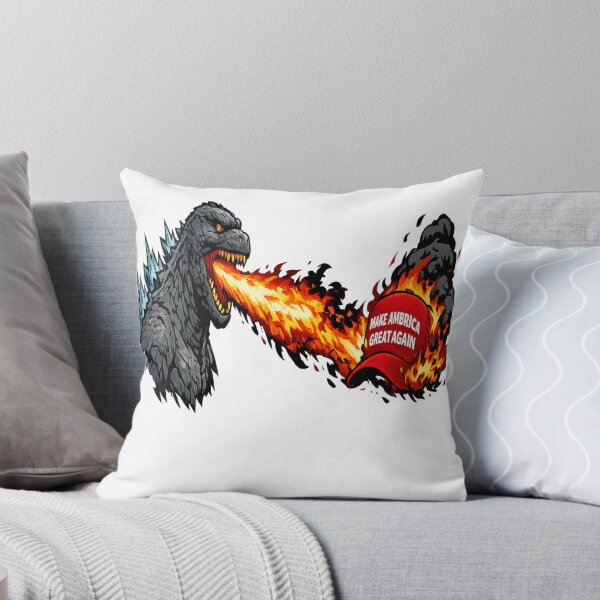 Item preview, Godzilla roasts maga designed and sold by Antifascist.