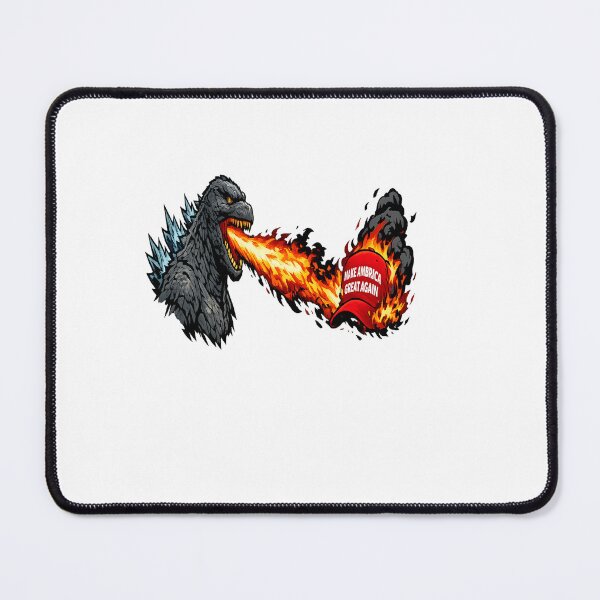 Item preview, Godzilla roasts maga designed and sold by Antifascist.