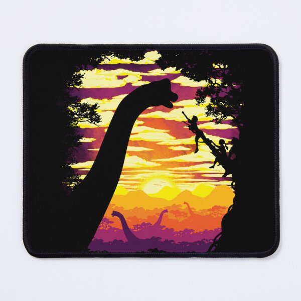 Item preview, Treetop Giants - Vintage Dinosaur Sunset Silhouette designed and sold by MrGlayga.