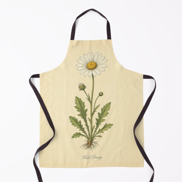 Item preview, Antique Wild Daisy Vintage Botanical Illustration designed and sold by NuvoraNest.