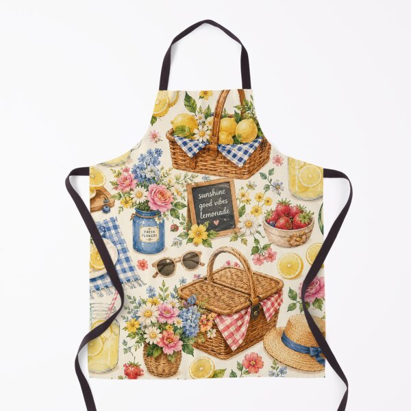 Item preview, Summer Lemonade Picnic Pattern designed and sold by Aramdesing.