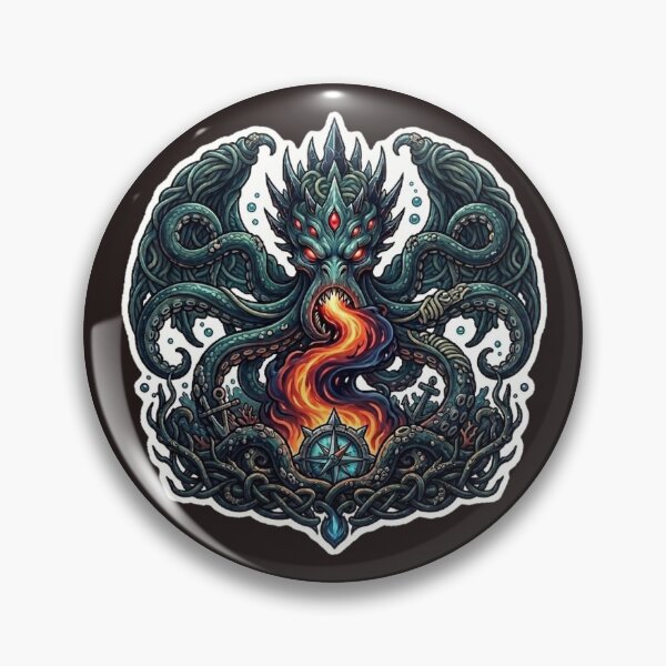 Item preview, Kraken's Wraith designed and sold by Homelesssquid's Stickers & More.