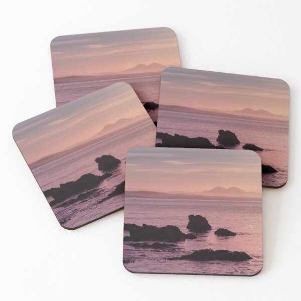 Item preview, Port Charlotte Sunrise on the Rocks designed and sold by Kasia Design.