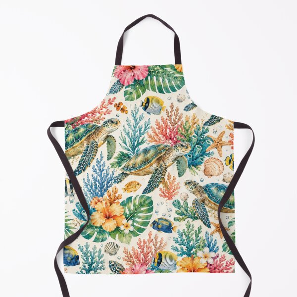 Item preview, Ocean Turtle Tropical Pattern designed and sold by Aramdesing.