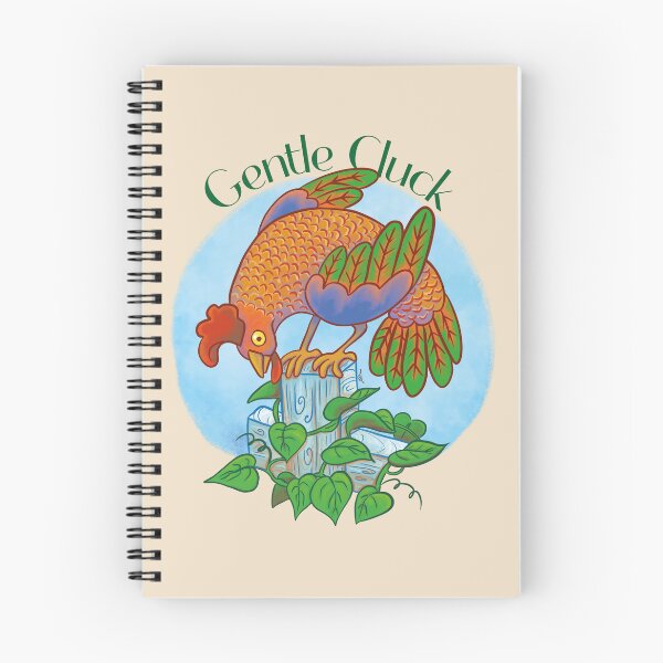 Item preview, Farm chicken gentle cluck designed and sold by Konopikyu.
