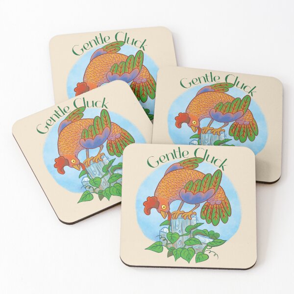 Item preview, Farm chicken gentle cluck designed and sold by Konopikyu.