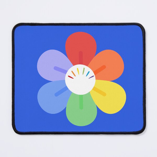 Item preview, Cute Rainbow Flower Graphic Pastel Floral Illustration designed and sold by SolutionsArt.