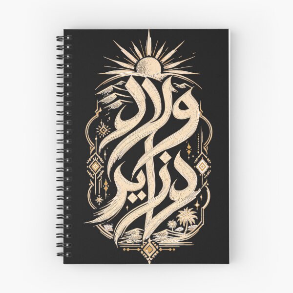 Artikelvorschau, Oulad Dzayer, arabische Kalligrafie, Sohn von Algier, algerischer Stolz, Kunst aus dem goldenen Algier entworfen und verkauft von DilouDilou.