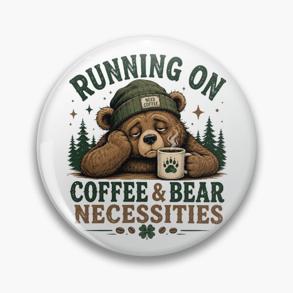 Item preview, Running On Coffee And Bear Necessities designed and sold by MJO80.