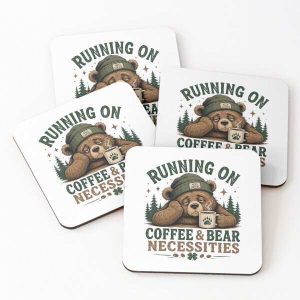 Item preview, Running On Coffee And Bear Necessities designed and sold by MJO80.