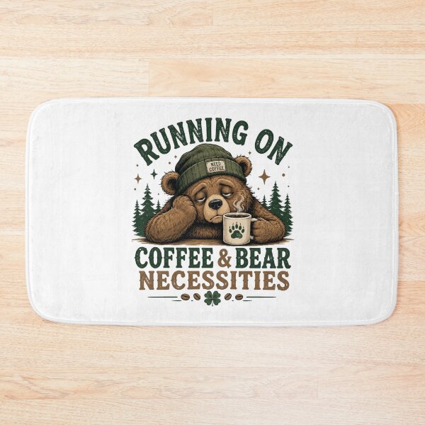 Item preview, Running On Coffee And Bear Necessities designed and sold by MJO80.