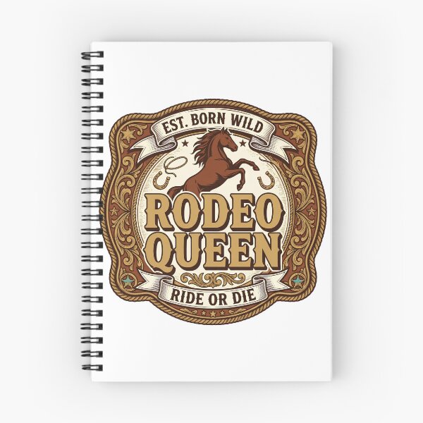 Item preview, Rodeo Queen Ride or Die — Vintage Belt Buckle Western T-Shirt designed and sold by BumbleBloom7.