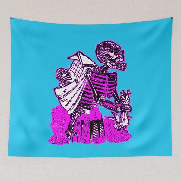 Item preview, Calavera Mother and Baby designed and sold by LiszaB.