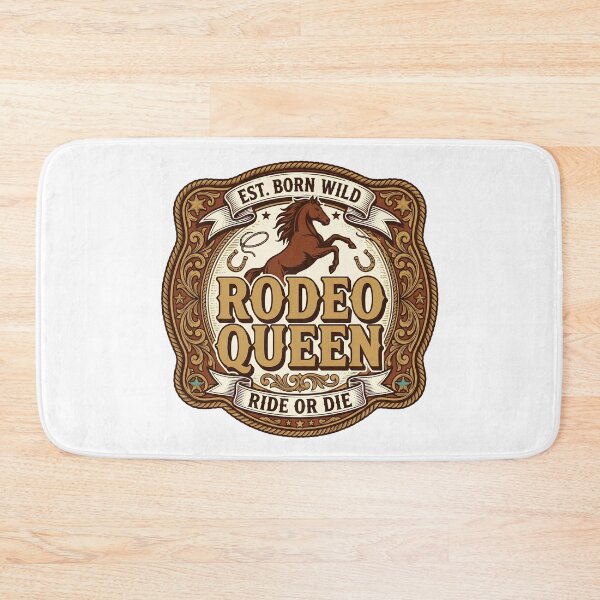 Item preview, Rodeo Queen Ride or Die — Vintage Belt Buckle Western T-Shirt designed and sold by BumbleBloom7.