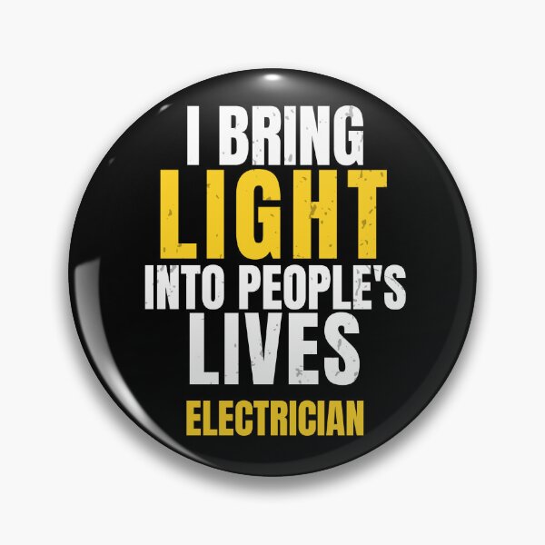 Item preview, I Bring Light Into People's Lives Electrician | Funny Electrician designed and sold by No Excuses Supply.
