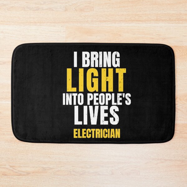 Item preview, I Bring Light Into People's Lives Electrician | Funny Electrician designed and sold by No Excuses Supply.