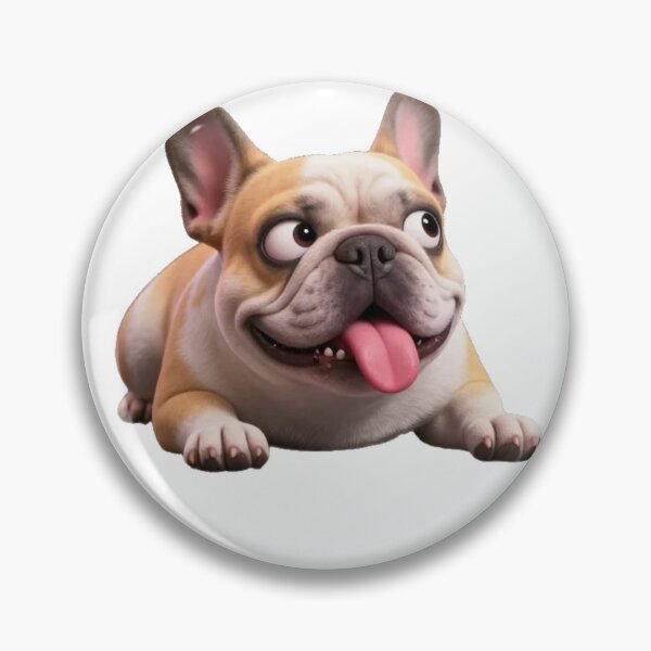 Item preview, Silly Tongue Out Frenchie designed and sold by ClaussShop.
