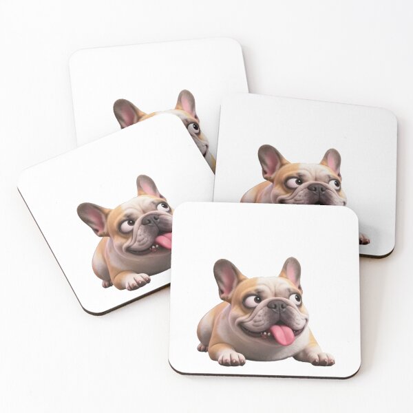 Item preview, Silly Tongue Out Frenchie designed and sold by ClaussShop.